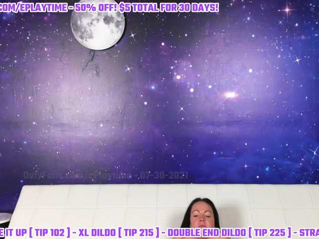 Transliacijos ekrano nuotraukos GirlPlaytime