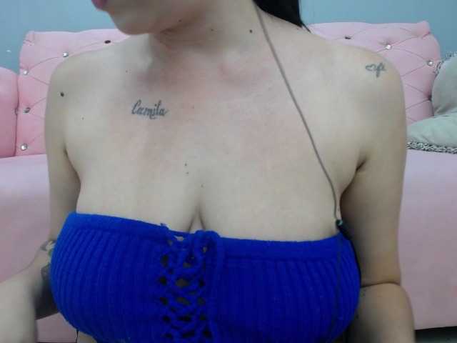 Nuotraukos CaeliBabandi deepthroat and saliva on tits every 150 tokens