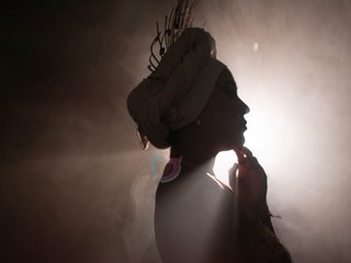 Erotinis vaizdo pokalbis Hijab-Sami