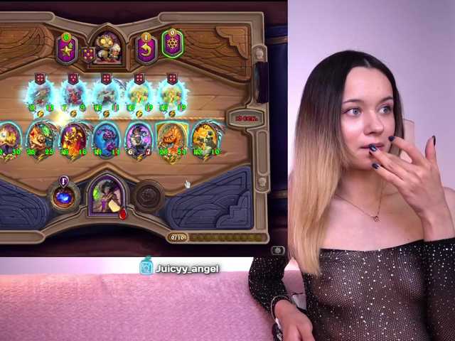 Transliacijos ekrano nuotraukos JuicyyAngel