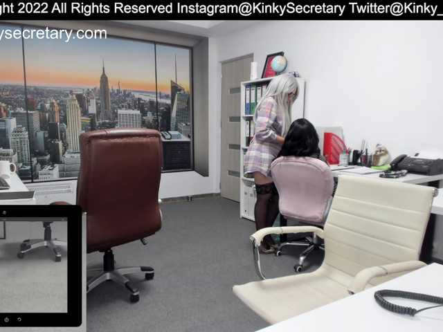 Nuotraukos KinkyOffice Shhht I am at office place . Make me happy - Cum Show @total