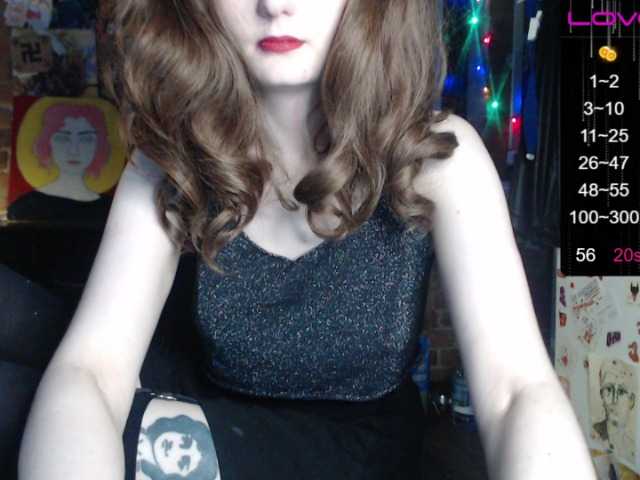 Transliacijos ekrano nuotraukos LoreleyCutie