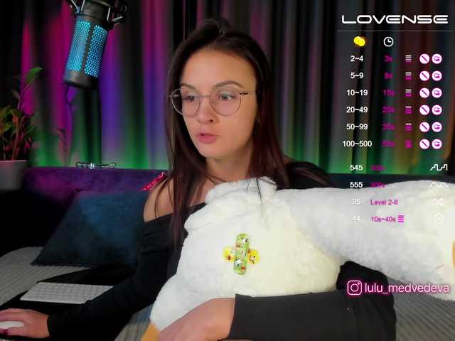 Nuotraukos Lulu @sofar collected, @remain left to the goal Hi! I'm Alyona. Only full private and any of your wishes :)PM me before PVTPut ❤️ in the room and subscribe! My Instagram lulu_medvedeva
