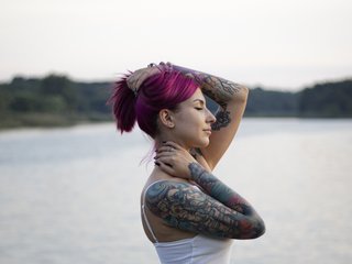 Erotinis vaizdo pokalbis Lustylady