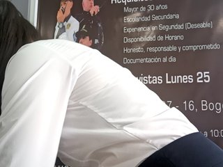 Erotinis vaizdo pokalbis Marce_office29