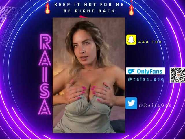 Nuotraukos Raisa1gee Help me to reach my goal Lick my nipples @remain tok remain.Tip my favorite ones 10251402001111