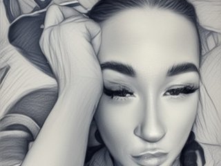 Erotinis vaizdo pokalbis Rayana-blackandwhite