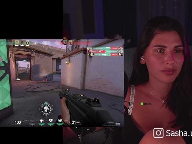 Transliacijos ekrano nuotraukos Sasha-unic