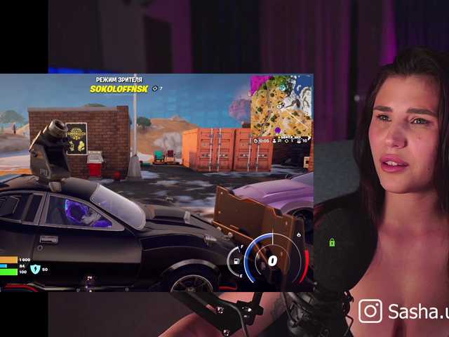 Transliacijos ekrano nuotraukos Sasha-unic