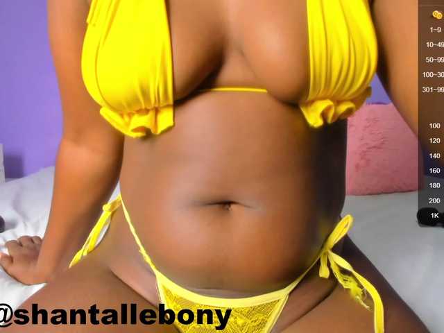 Nuotraukos ShantallEbony Hi guys!! Welcome ♥ lets break the rules, open your mouth and enjoy my big squirt! do not be shy. #bouncing #blowjob #anal #doublepenetation #ebony