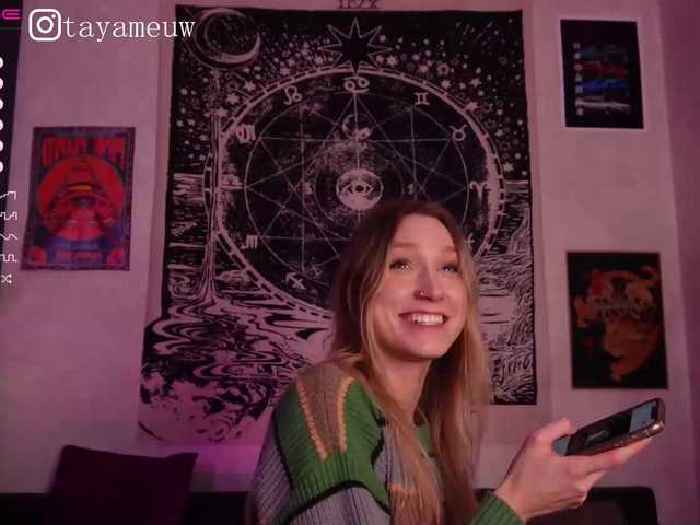 Transliacijos ekrano nuotraukos TasyaMeow