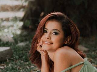 Erotinis vaizdo pokalbis Thalia-11