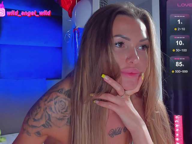 Nuotraukos WILD-ANGEL777 Hello guys, BEFORE PRIVATE 150 TOKENS ❤ Camera only in private Anal, TWO DILDOS, SQUIRT ONLY in FULL private Favorite vibrations: 11, 111, 222 ✨wild_angel_wild INST NEW