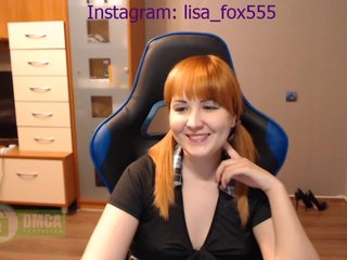 Nuotraukos YOUR-FOX Hi, I'm Lisa. Lets play roulette or dice with me, you will like it! Control my lovense 300 sec for 111 tk